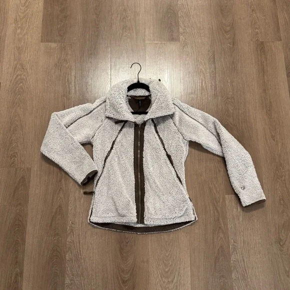 Kuhl Jacket Womens size medium Born in The Mountains Flight Fleece Zip in Hoodie - Picture 1 of 4